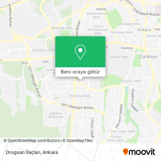 Drogsan İlaçları harita