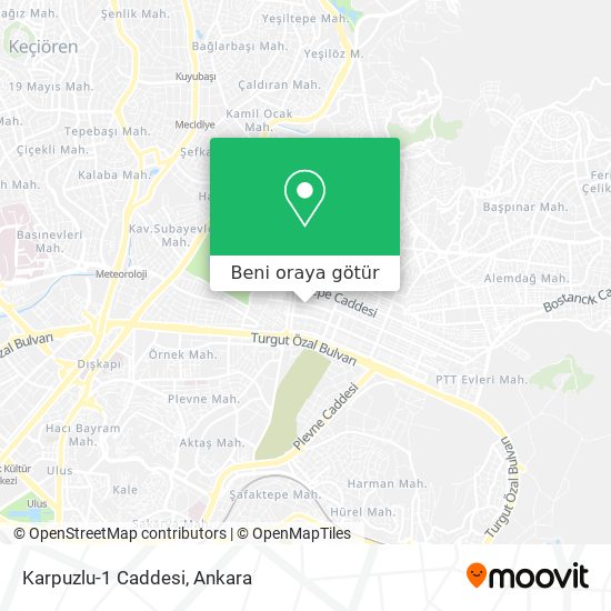 Karpuzlu-1 Caddesi harita