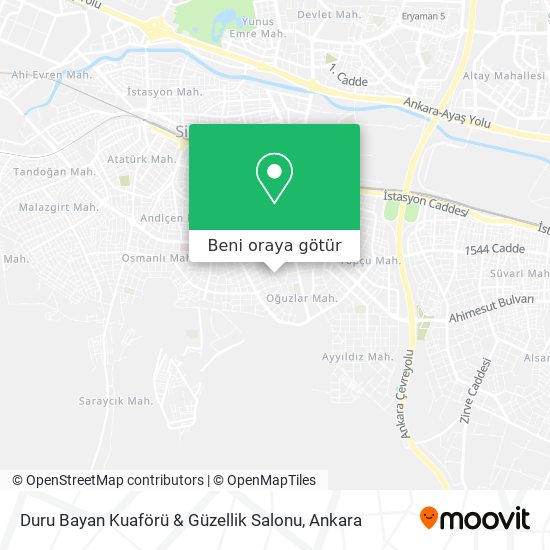 Duru Bayan Kuaförü & Güzellik Salonu harita