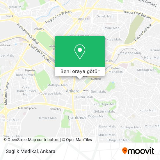 Sağlık Medikal harita