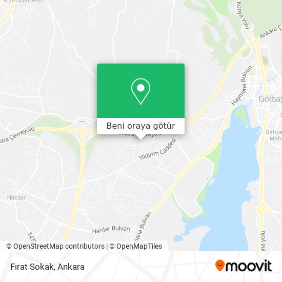 Fırat Sokak harita