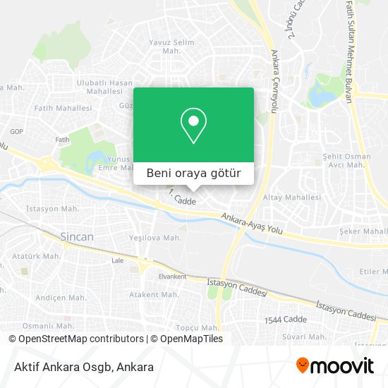 Aktif Ankara Osgb harita