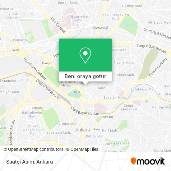 Saatçi Asım harita