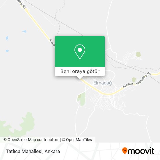 Tatlıca Mahallesi harita