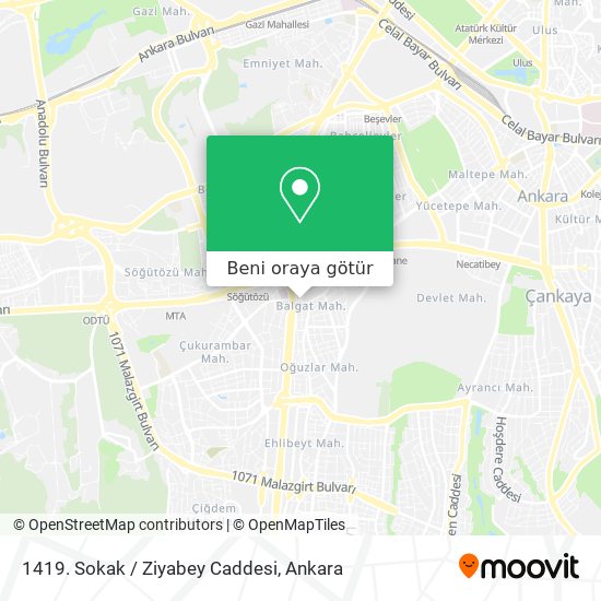 1419. Sokak / Ziyabey Caddesi harita