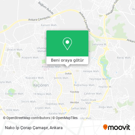 Nako İp Çorap Çamaşır harita