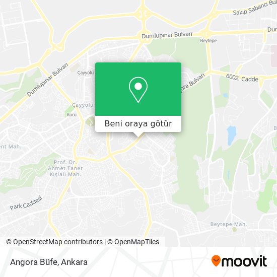 Angora Büfe harita