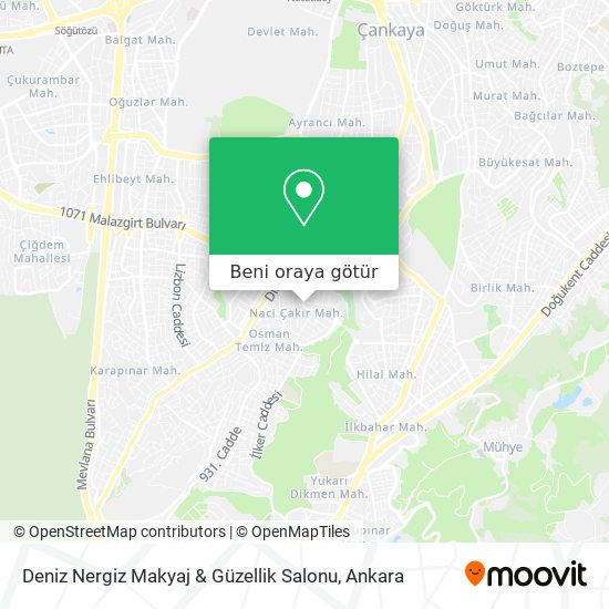 Deniz Nergiz Makyaj & Güzellik Salonu harita