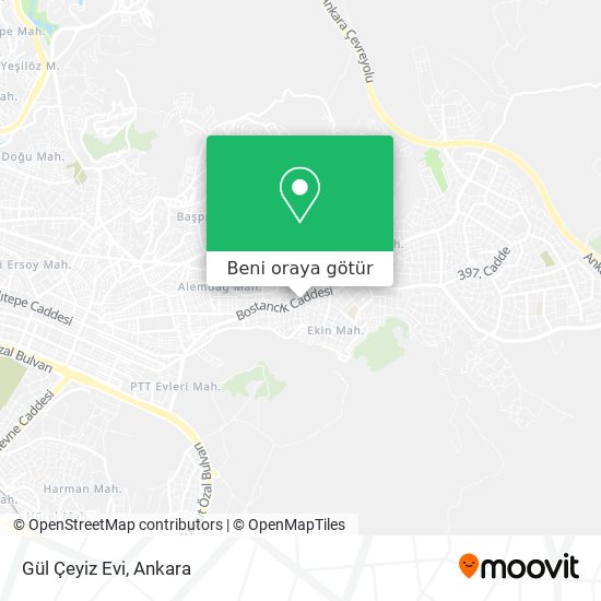 Gül Çeyiz Evi harita