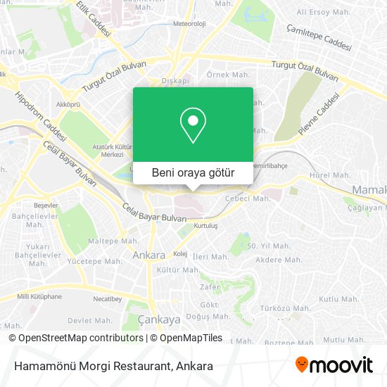 Hamamönü Morgi Restaurant harita