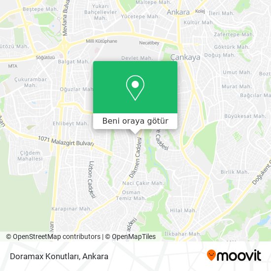 Doramax Konutları harita