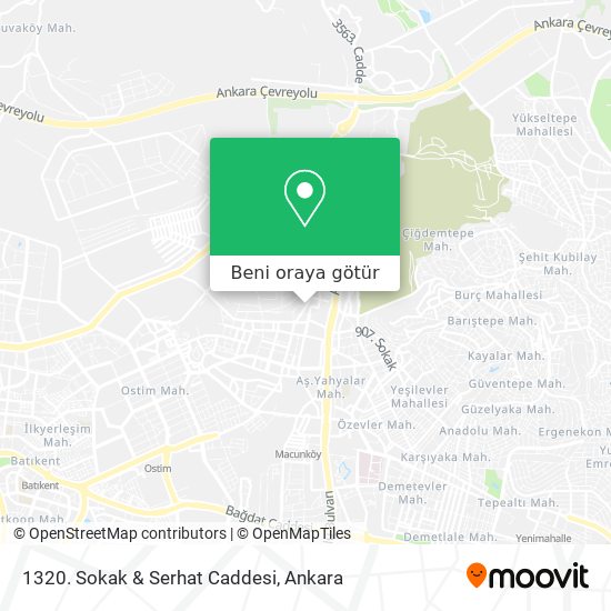 1320. Sokak & Serhat Caddesi harita