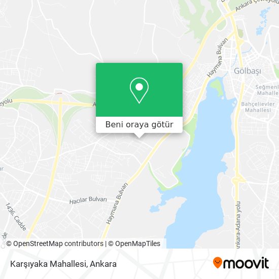 Karşıyaka Mahallesi harita