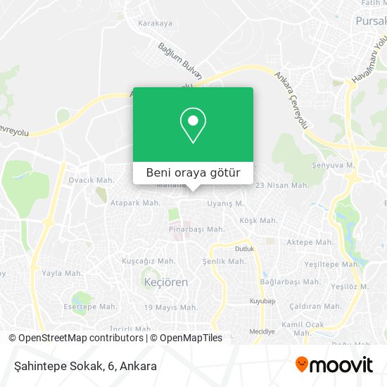 Şahintepe Sokak, 6 harita
