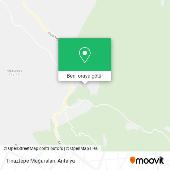 Tinaztepe Caves harita