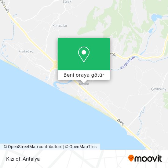 Kızılot harita