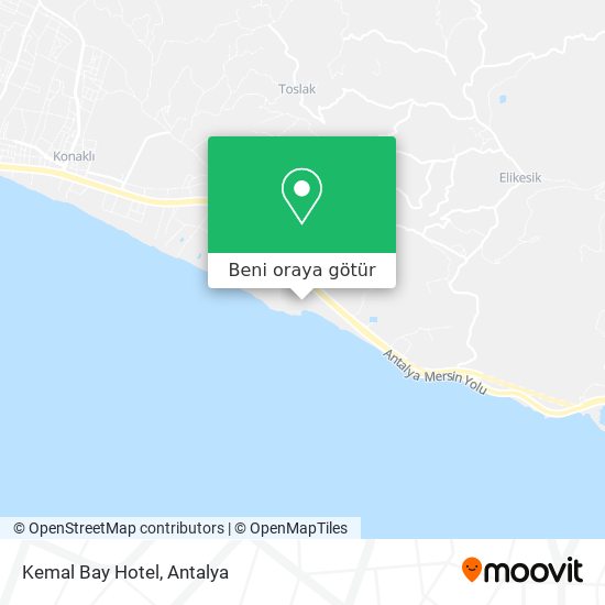 Kemal Bay Hotel harita