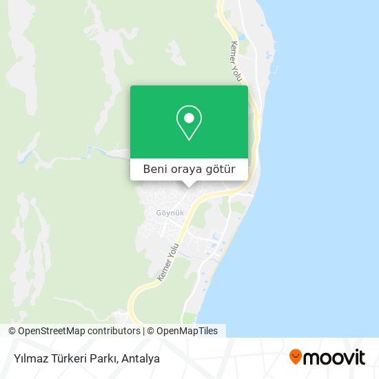 Yılmaz Türkeri Parkı harita