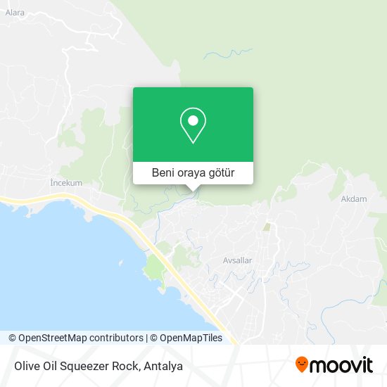 Olive Oil Squeezer Rock harita