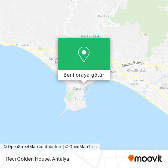 Reci Golden House harita