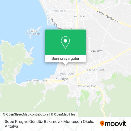 Sobe Kreş ve Gündüz Bakımevi - Montesori Okulu harita