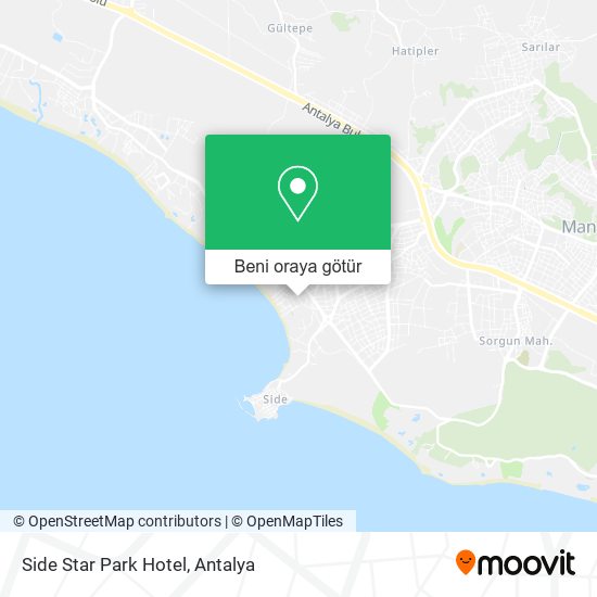 Side Star Park Hotel harita