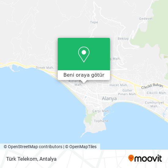Türk Telekom harita