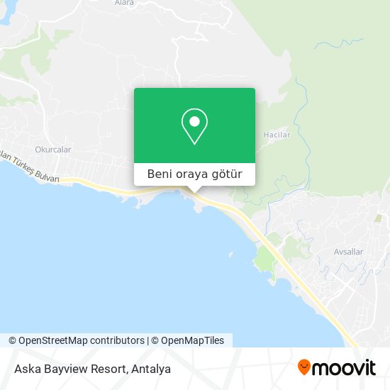 Aska Bayview Resort harita