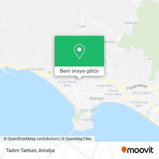 Tadım Tantuni harita