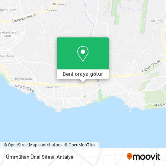 Ümmühan Ünal Sitesi harita