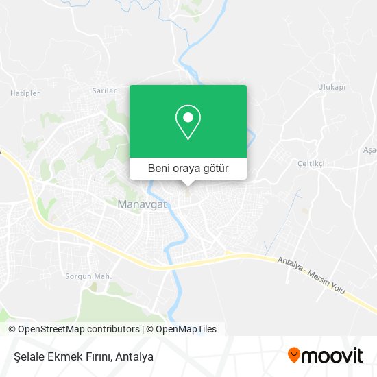 Şelale Ekmek Fırını harita