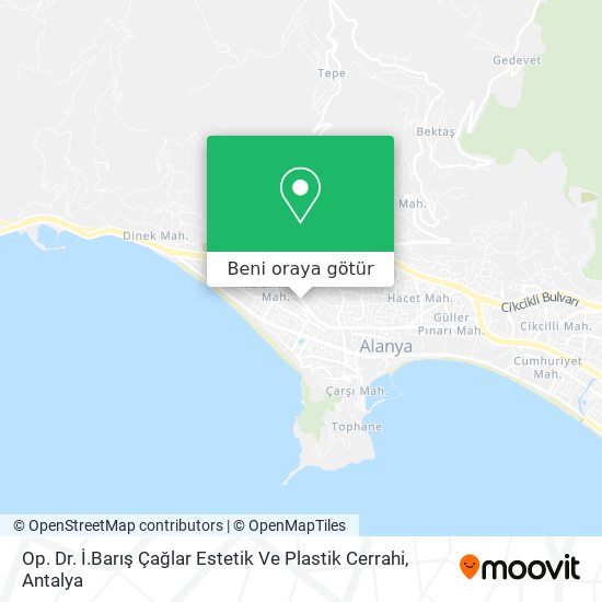 Op. Dr. İ.Barış Çağlar Estetik Ve Plastik Cerrahi harita