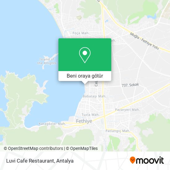 Luvi Cafe Restaurant harita