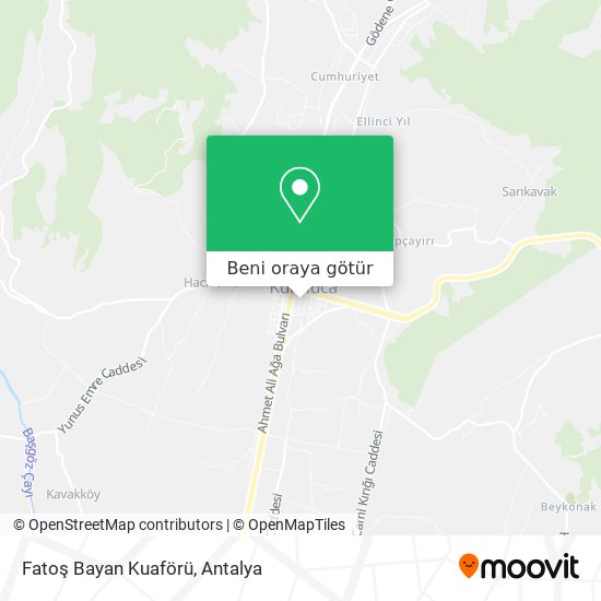 Fatoş Bayan Kuaförü harita
