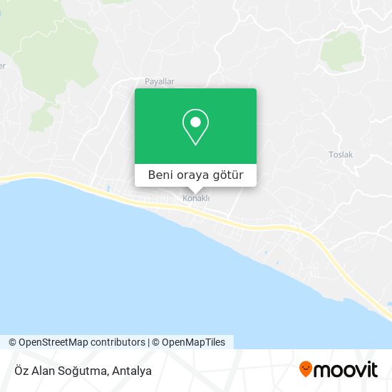 Öz Alan Soğutma harita