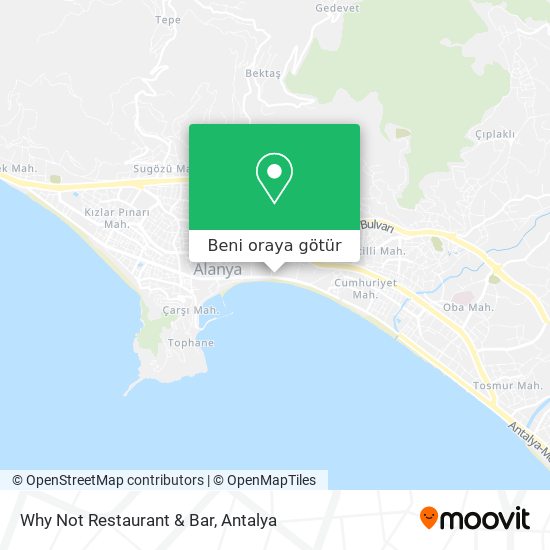 Why Not Restaurant & Bar harita