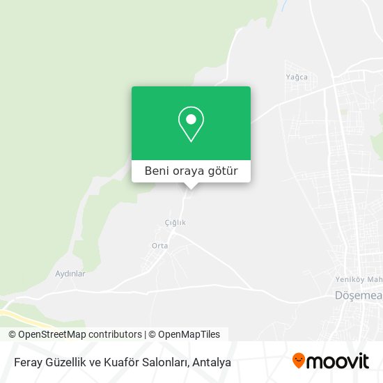 Feray Güzellik ve Kuaför Salonları harita
