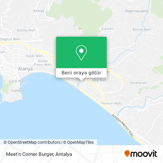 Meet'n Corner Burger harita