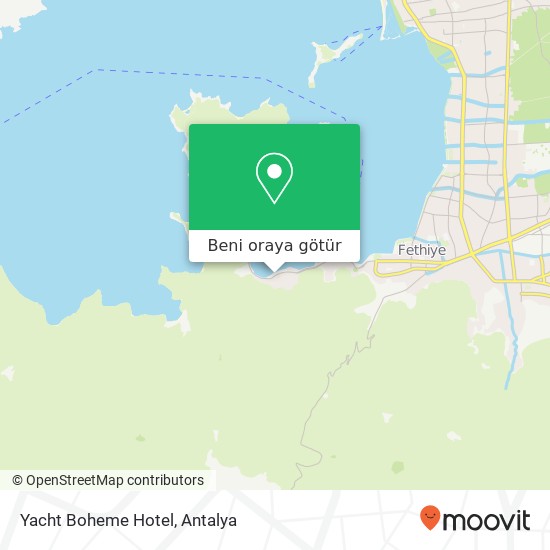 Yacht Boheme Hotel harita