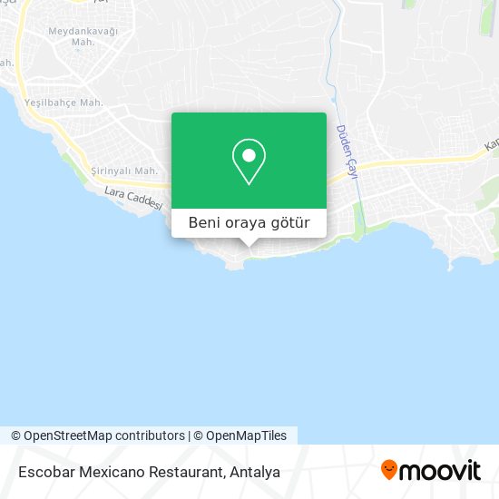 Escobar Mexicano Restaurant harita