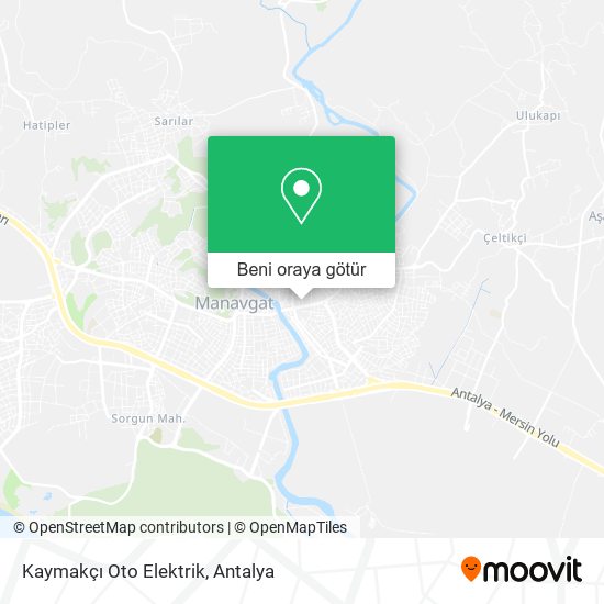 Kaymakçı Oto Elektrik harita