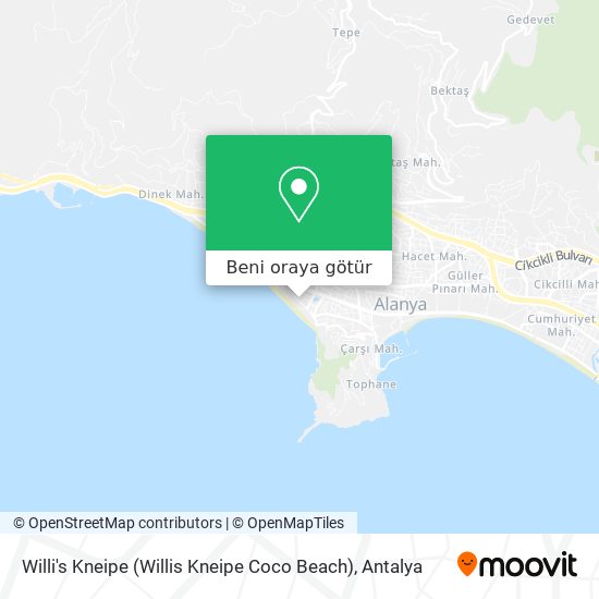 Willi's Kneipe (Willis Kneipe Coco Beach) harita