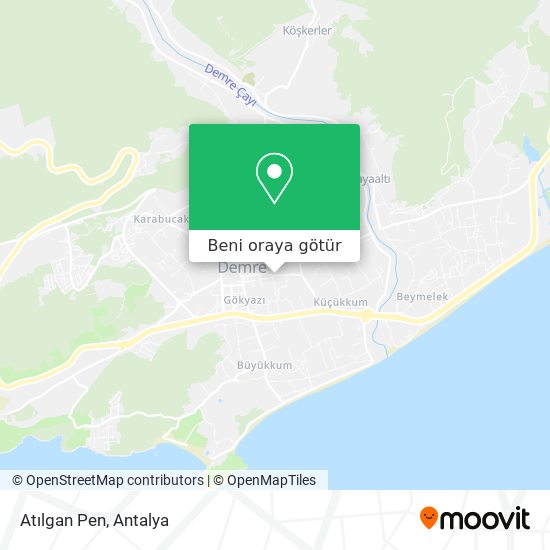 Atılgan Pen harita