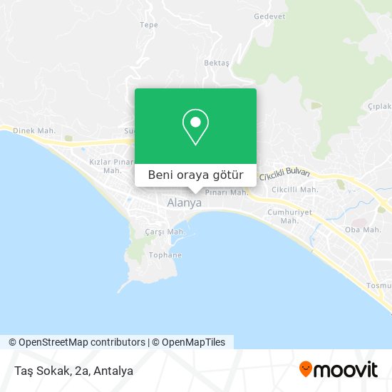 Taş Sokak, 2a harita