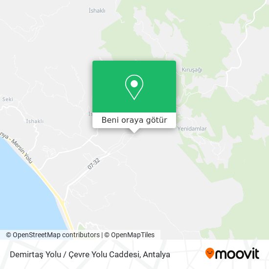 Demirtaş Yolu / Çevre Yolu Caddesi harita