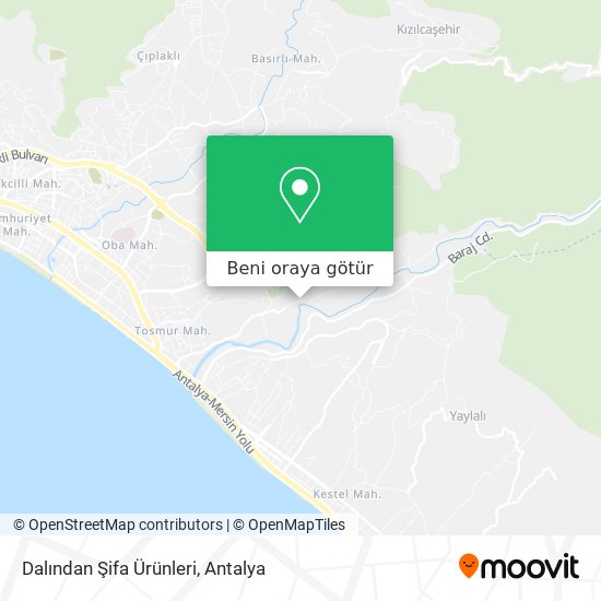 Dalından Şifa Ürünleri harita