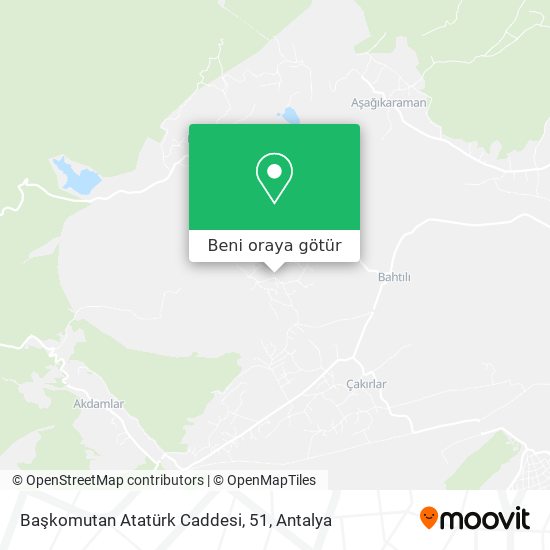 Başkomutan Atatürk Caddesi, 51 harita
