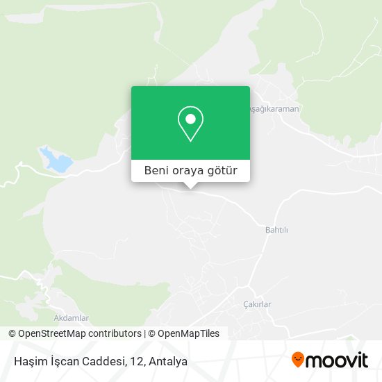 Haşim İşcan Caddesi, 12 harita