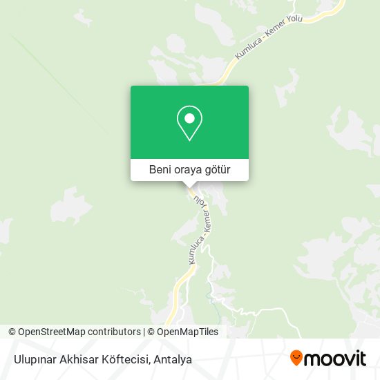 Ulupınar Akhisar Köftecisi harita
