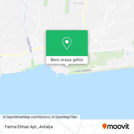 Fatma Elmas Apt. harita